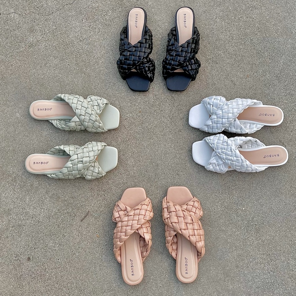 Sage Braided Cross Over Sandal - Picture 6 of 7